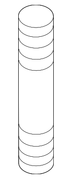 92900060201B - : Engine Cover Stud for Honda: Accord Image