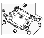 32425422 - Suspension: Suspension Cross-member for Volvo Image