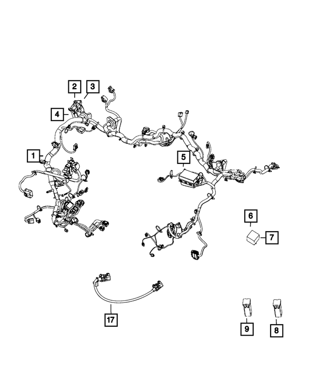 68404384AB - : Antenna Cable for Mopar Image