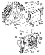 5143209AC - Cooling: Fan Shroud, Manual for Mopar Image