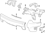 85072734 - Body: Front Bumper for GM Image