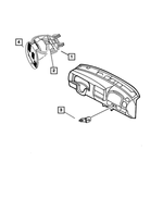 56045073AB - : Dome Lamp Lens for Mopar Image