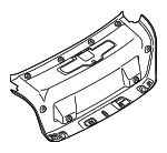 51495A40D87 - Body: Trunk Lid Trim for BMW Image