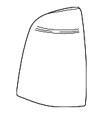 19210444 - Electrical: Tail Lamp Assembly for Saturn: LW1, LW2, LW200, LW300 Image image