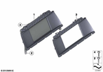 65509294300 - Audio, Navigation, Electronic Systems: Central Information Display for BMW Image