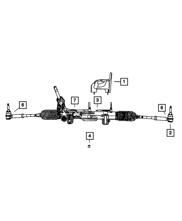5105046AC - : Rack And Pinion Gear for Mopar Image