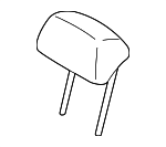 6971A263HA - Body: Headrest for Mitsubishi Image