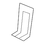 MN133194 - Body: Bumper Bracket for Mitsubishi Image