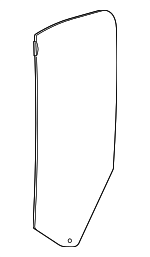 68166158AB - Body: Door Glass for Mopar Image