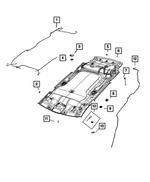 68237802AA - Interior Trim: Fastener for Mopar Image