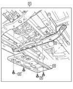 6507342AA - Mopar Accessories - Component Parts: Screw for Mopar Image