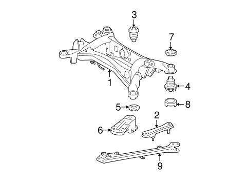 パーツ LEXUS IS 250 AVE30 ASE30 GSE30 Suspension Mounting for 2008 Lexus IS250 | Lexus of Stevens