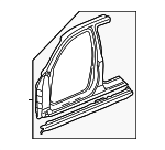 4635S9AA10ZZ - Body: Uniside Assembly for Honda: CR-V Image
