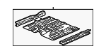 65100S9AA01ZZ - Body: Floor Pan Assembly for Honda: CR-V Image