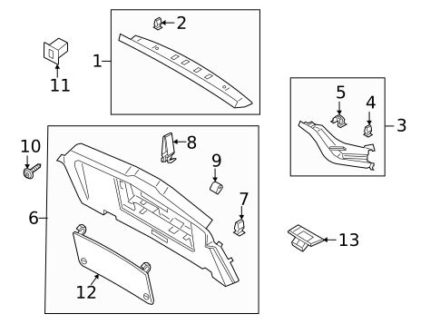Interior Trim for 2020 Porsche Cayenne #0