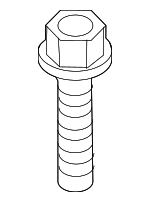 1128106166B - Belts &amp; Cooling: Radiator Mount Bolt for Kia Image