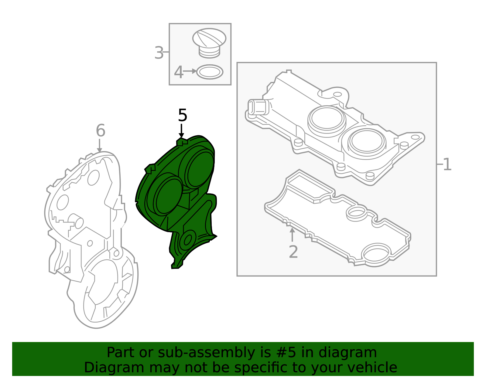 32257770 - High-Quality Timing Cover for 2016-2025 Volvo | AutoNation Parts