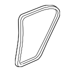 72855TP6A51 - Body: Opening Trim for Honda: Crosstour Image