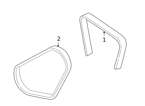 Belts & Pulleys for 2001 Subaru Forester #0