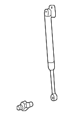 6895069057 - Body: Support Cylinder for Lexus: LX470, LX570 Image