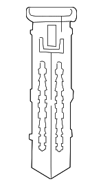 7B0881920DE5 - Body: Headrest Guide for Volkswagen Image