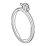 11658585233 - Exhaust: Pre-converter Clamp for BMW Image