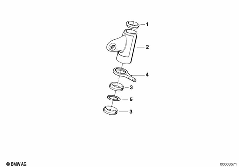 Telescopic Forks, Telelever for 1994 BMW-Motorrad R 100 R #3