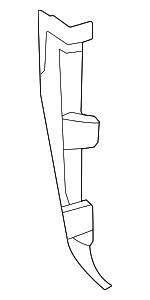 7682346010 - : 2023-2024 Lexus RZ450e - End Protector for Lexus: RZ300e, RZ450e Image