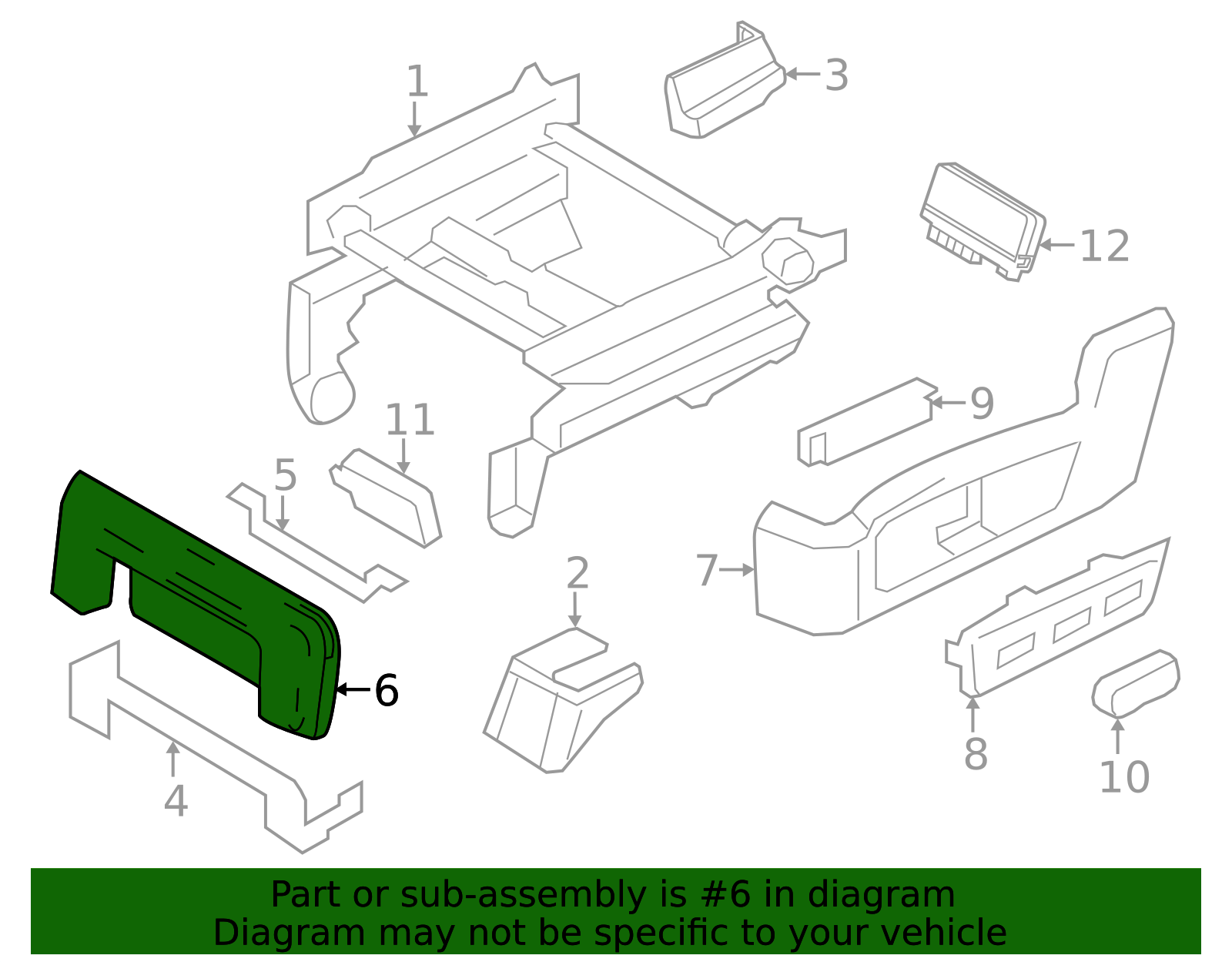 Seat Track Cover - Finish the Look of Your Seat Assembly | AutoNation Parts