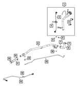 68567519AA - : Fuel Filler Hose for Mopar Image