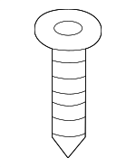814563S000 - Body: Striker Screw for Kia: Cadenza, Carnival, EV6, EV9, Forte, Forte Koup, K4, K5, K900, Niro, Niro EV, Optima, Rio, Sedona, Seltos, Sorento, Soul, Soul EV, Sportage, Stinger, Telluride Image
