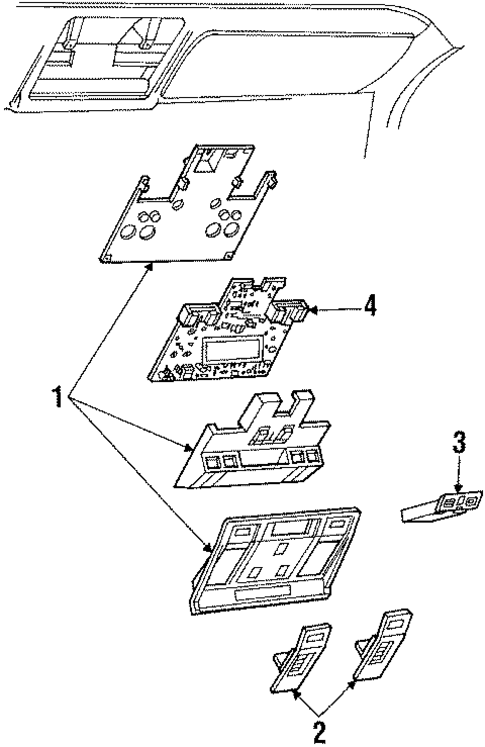 Overhead for 1984 Lincoln Continental #0