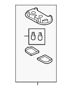 8126052100B0 - Body: Map Lamp Assembly for Scion: xB, xD Image