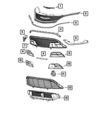 68305606AA - Exterior Ornamentation: Emblem for Mopar Image