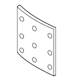 51717302365 - Body: Rear Fender Liner Cover for BMW: 740i, 740Ld xDrive, 740Li, 740Li xDrive, 750i, 750i xDrive, 750Li, 750Li xDrive, 760Li, ActiveHybrid 7 Image