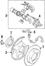 5510160AB0 - : Caliper for Suzuki Image