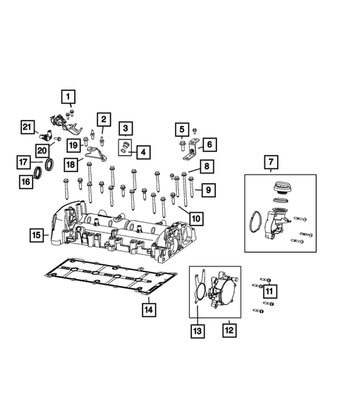 Cylinder Head for 2022 Jeep Renegade #2