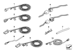 61129118127 - Vehicle Electrical System: Rep.Cable Its Head Airbag and Ctrl Unit for Mini Image