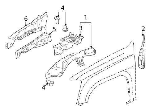Inner Components for 2006 Isuzu i-280 #0