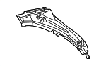 2546375001 - Body: Rear Pillar Reinforced for Mercedes-Benz Image