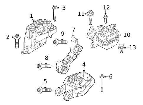 Transmission Hard Parts for 2025 BMW 228 xDrive Gran Coupe #0
