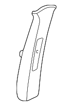 84111ST8000ZB - Body: Center Pillar Trim for Acura: Integra Image