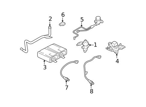 Powertrain Control for 2005 Mercury Mariner #0