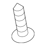 99914310101 - : Striker Screw for Porsche Image