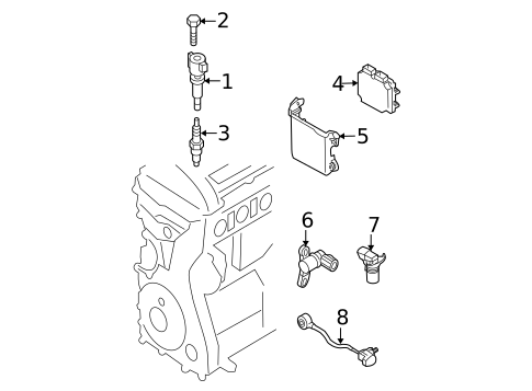 Ignition System for 2011 Mazda 3 #0