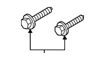 PAF104694 - Engine: Engine Mount Bolt for Porsche Image