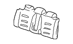 12492813 - Body: Seat Back Pad for Cadillac: DeVille Image
