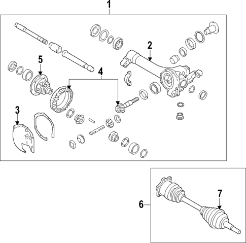 Axle Shafts & Joints for 2020 Nissan Frontier #0