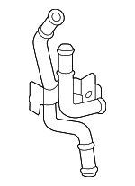 452644G115 - Belts &amp; Cooling: Automatic Transmission Oil Cooler Tube for Hyundai Image