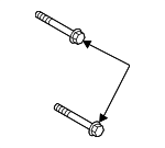 985189 - Cooling System: Tensioner Bolt for Volvo: S60, S80, S90, V60, V60 Cross Country, V70, V90, V90 Cross Country, XC60, XC70, XC90 Image